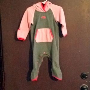 North face sweat suit